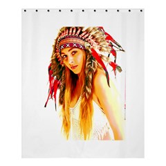 Indian 26 Shower Curtain 60  X 72  (medium) 