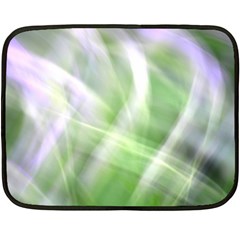 Green and Purple Fog Fleece Blanket (Mini)