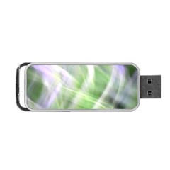 Green and Purple Fog Portable USB Flash (One Side)