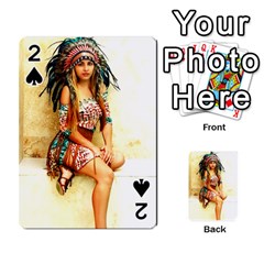 Indian 15 Playing Cards 54 Designs  by indianwarrior