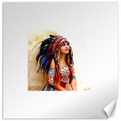 Indian 21 Canvas 20  X 20   by indianwarrior