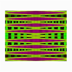 Bright Green Pink Geometric Small Glasses Cloth (2-side)