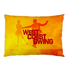 West Coast Swing Pillow Case (two Sides) by LetsDanceHaveFun