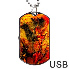 Jandi Dog Tag Usb Flash (two Sides)  by 20JA