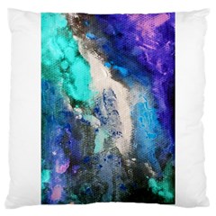 Violet Art Large Cushion Case (two Sides) by 20JA