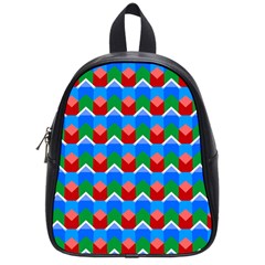 Shapes Rows 			school Bag (small)