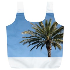 Tropical Palm Tree  Full Print Recycle Bags (l)  by BrightVibesDesign