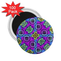 Collage Ornate Geometric Pattern 2 25  Magnets (100 Pack)  by dflcprints