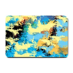 Abstract #4 Small Doormat  by Uniqued