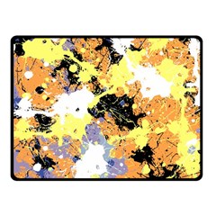 Abstract #10 Fleece Blanket (small) by Uniqued