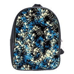 Abstract #15 School Bags(large)  by Uniqued