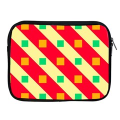 Squares And Stripes    			apple Ipad 2/3/4 Zipper Case by LalyLauraFLM