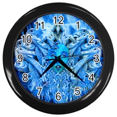 Medusa Metamorphosis Wall Clocks (black) by icarusismartdesigns