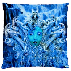 Medusa Metamorphosis Standard Flano Cushion Case (two Sides) by icarusismartdesigns