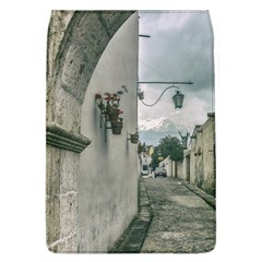 Colonial Street Of Arequipa City Peru Flap Covers (l)  by dflcprints