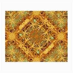 Digital Abstract Geometric Collage Small Glasses Cloth (2-side) by dflcprints