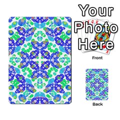 Stylized Floral Check Seamless Pattern Multi-purpose Cards (rectangle)  by dflcprints