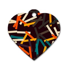 Sticks          			Dog Tag Heart (One Side)