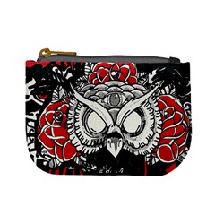 Coin Purse Owl Coin Change Purse by DryInk