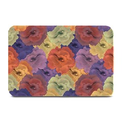 Vintage Floral Collage Pattern Plate Mats