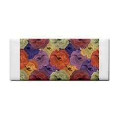 Vintage Floral Collage Pattern Hand Towel