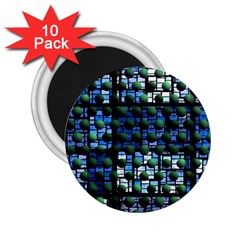 Looking Out At Night, Abstract Venture Adventure (venture Night Ii) 2 25  Magnets (10 Pack)  by DianeClancy