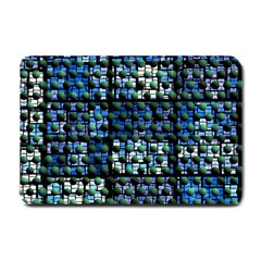 Looking Out At Night, Abstract Venture Adventure (venture Night Ii) Small Doormat  by DianeClancy