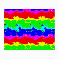 Colorful Digital Abstract  Small Glasses Cloth by dflcprints