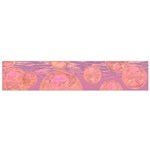 Glorious Skies, Abstract Pink And Yellow Dream Flano Scarf (Small) Back