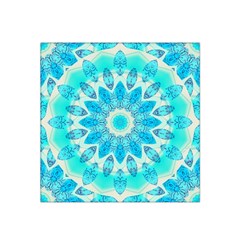 Blue Ice Goddess, Abstract Crystals Of Love Satin Bandana Scarf