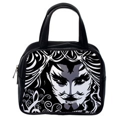 Musical Catman Classic Handbag Classic Handbag (one Side) by DryInk