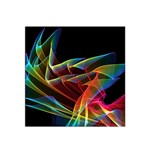 Dancing Northern Lights, Abstract Summer Sky  Satin Bandana Scarf Front