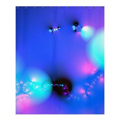 Love In Action, Pink, Purple, Blue Heartbeat 10000x7500 Shower Curtain 60  x 72  (Medium) 