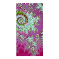 Raspberry Lime Surprise, Abstract Sea Garden  Shower Curtain 36  X 72  (stall)  by DianeClancy