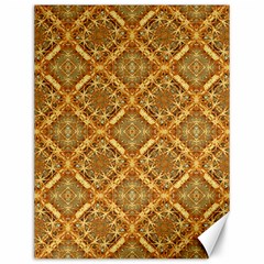 Luxury Check Ornate Pattern Canvas 12  X 16  