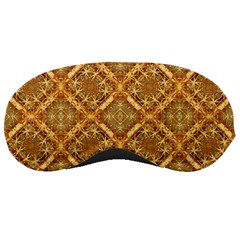 Luxury Check Ornate Pattern Sleeping Masks by dflcprints