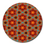 Stars pattern   			Round Mousepad Front