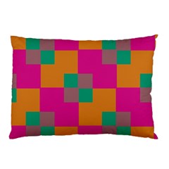 Squares    			pillow Case by LalyLauraFLM