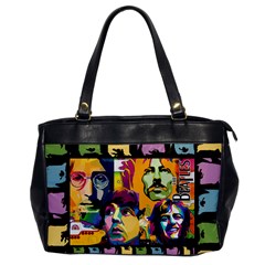 Beatles Oversize Office Handbag (one Side) by DryInk