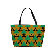 Triangles And Other Shapes Pattern        Classic Shoulder Handbag by LalyLauraFLM