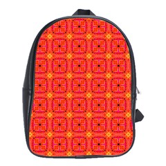 Peach Apricot Cinnamon Nutmeg Kitchen Modern Abstract School Bags(large)  by DianeClancy