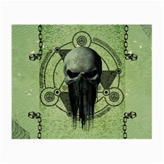 Awesome Green Skull Small Glasses Cloth