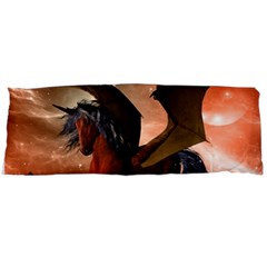 Wonderful Dark Unicorn In The Night Body Pillow Case (dakimakura)