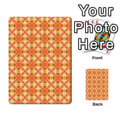 Peach Pineapple Abstract Circles Arches Multi-purpose Cards (rectangle)  by DianeClancy