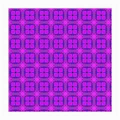 Abstract Dancing Diamonds Purple Violet Medium Glasses Cloth by DianeClancy