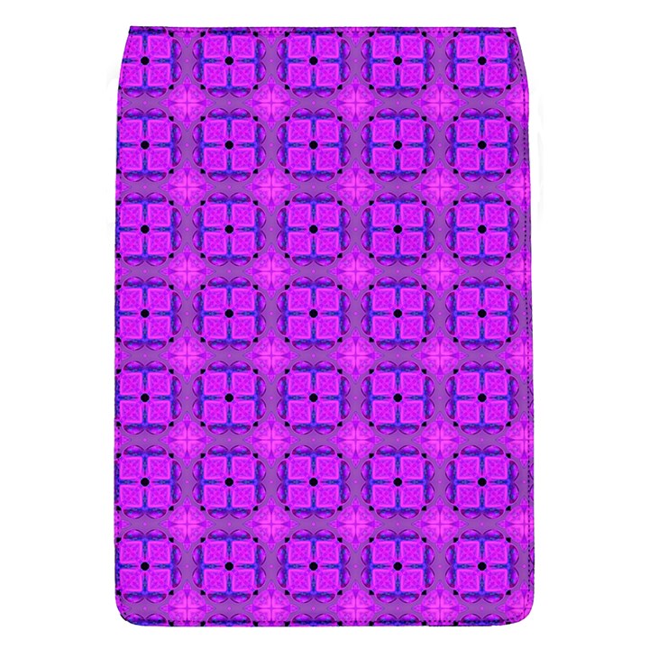 Abstract Dancing Diamonds Purple Violet Flap Covers (L) 