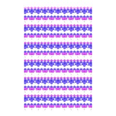 Floral Stripes Pattern Shower Curtain 48  x 72  (Small) 