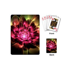 Red Peony Playing Cards (mini)  by Delasel