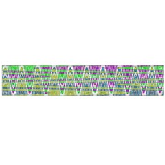 Colorful Zigzag Pattern Flano Scarf (large)  by BrightVibesDesign