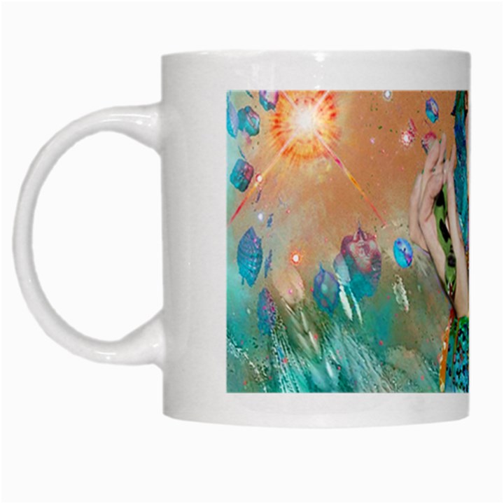 Star Illumination White Mugs